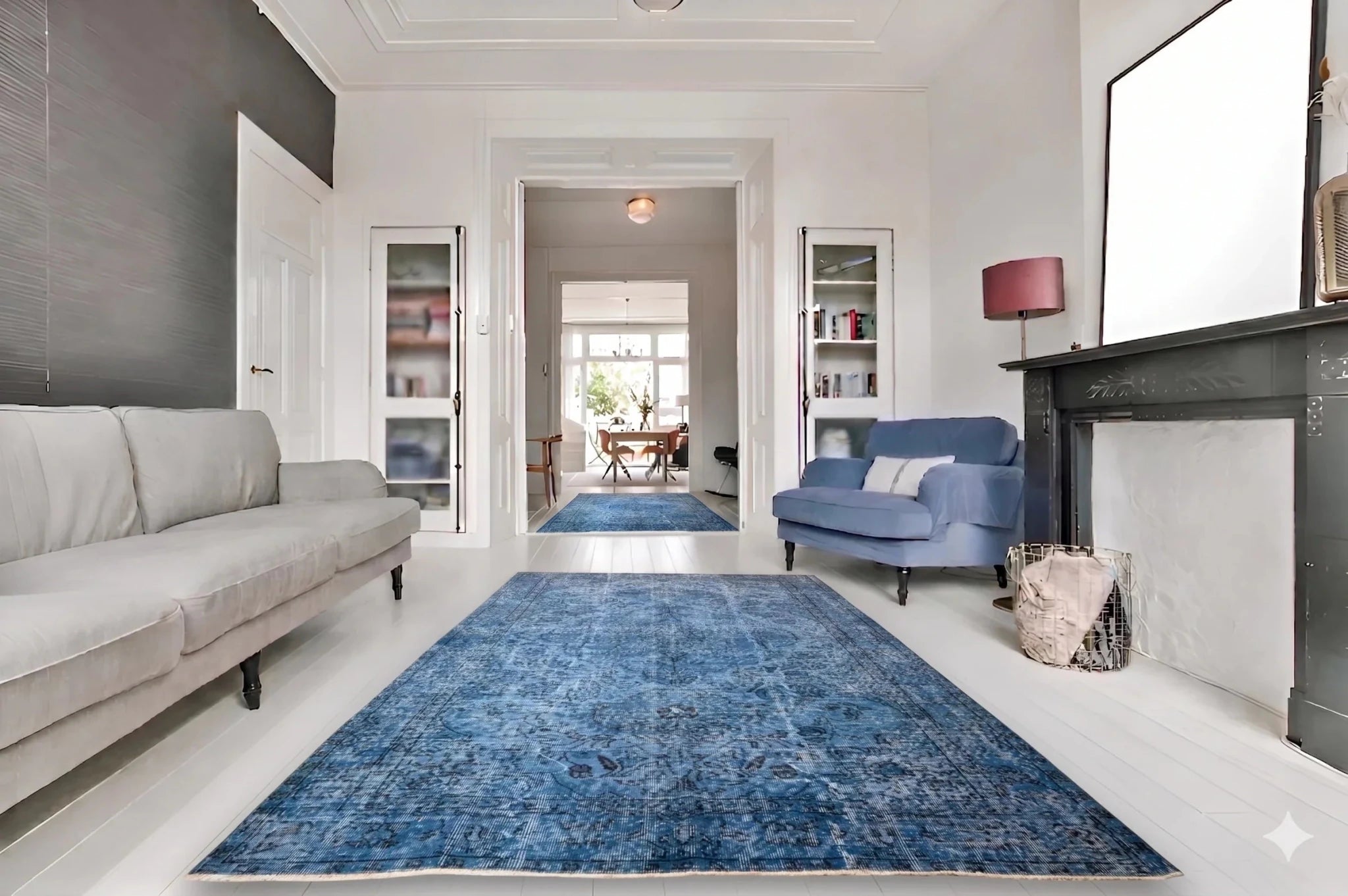 Twee vloerkleden in dezelfde ruimte: het layering-effect