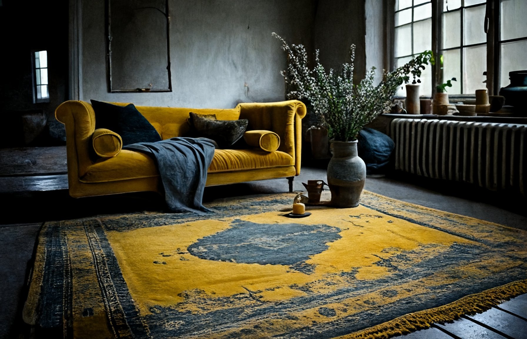 Worn rugs