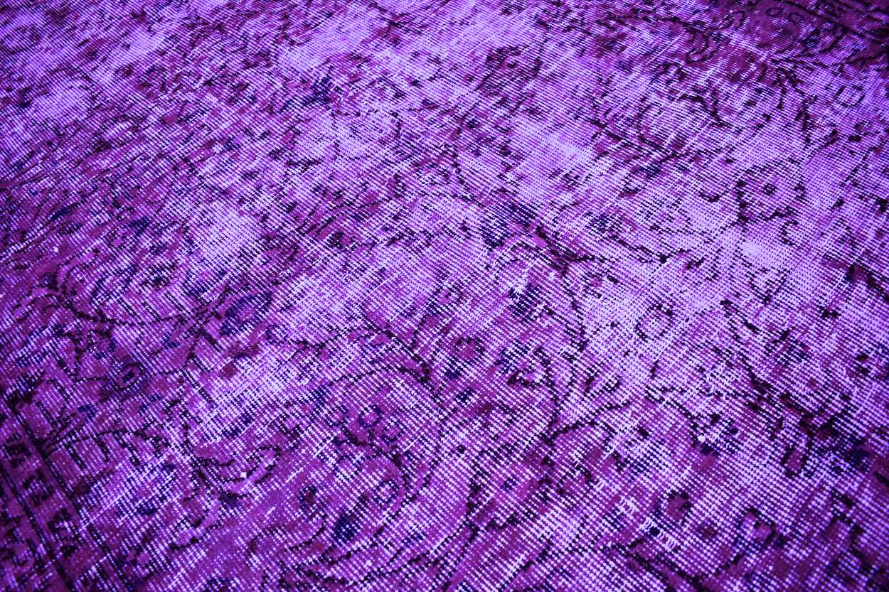 Vintage rug Purple