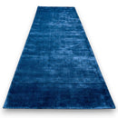 Luxe effen blauwe loper - G350
