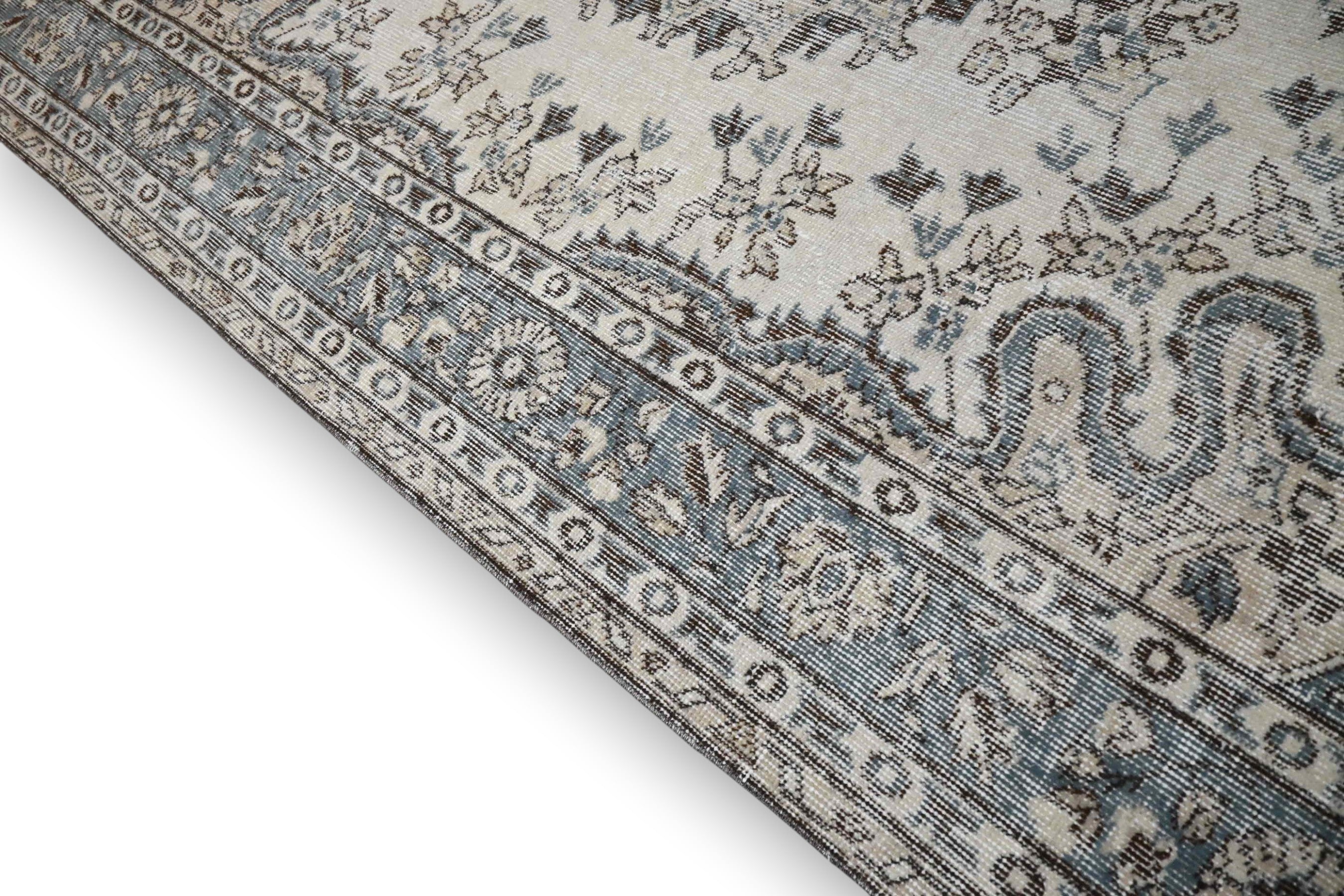 Licht vintage vloerkleed - G297