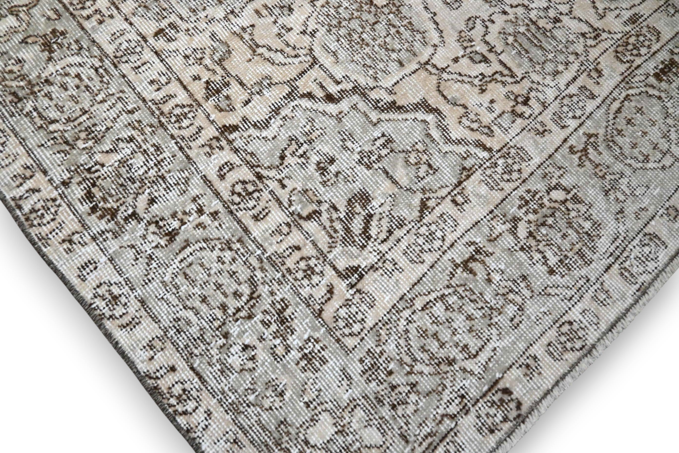 Beige vintage vloerkleed - G298