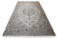 Beige vintage vloerkleed - G298