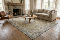 Beige vintage vloerkleed - G300