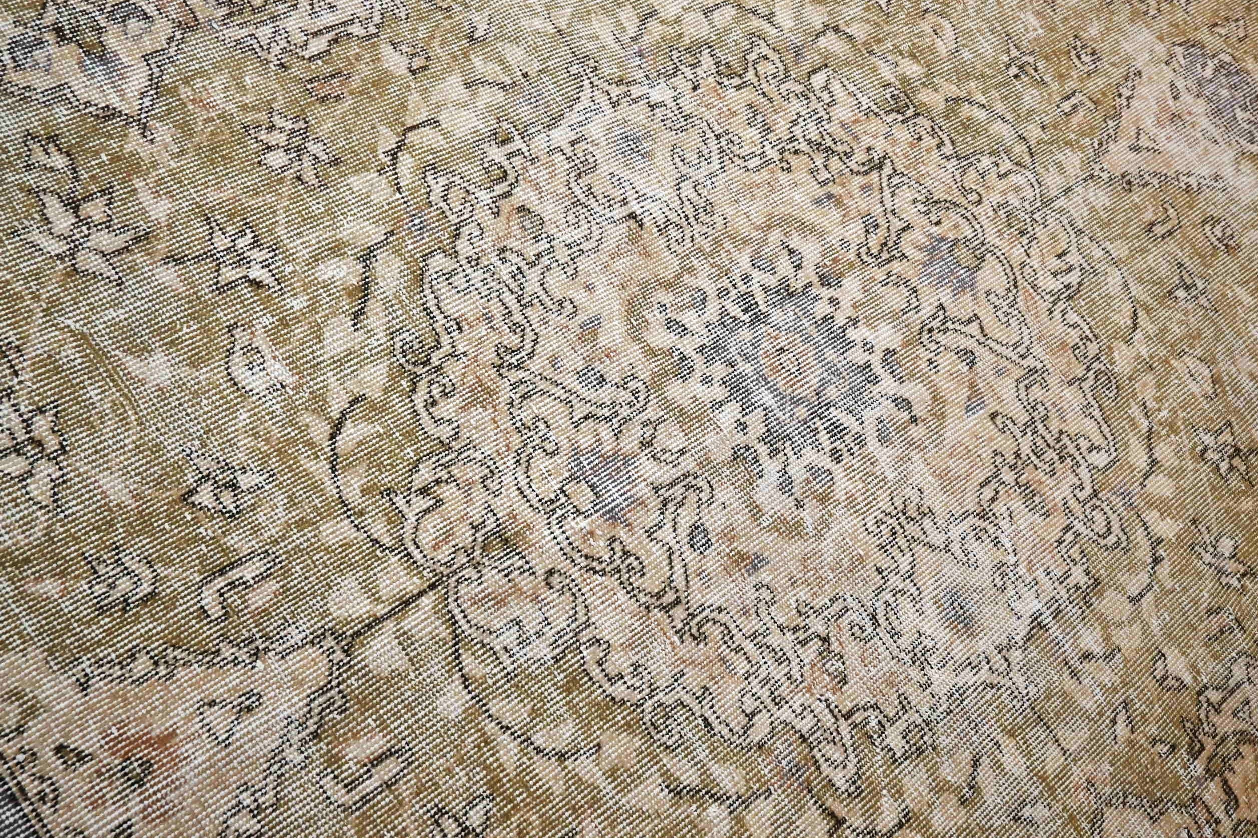 Beige vintage vloerkleed - G300