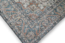 Chic orange vintage rug - G301