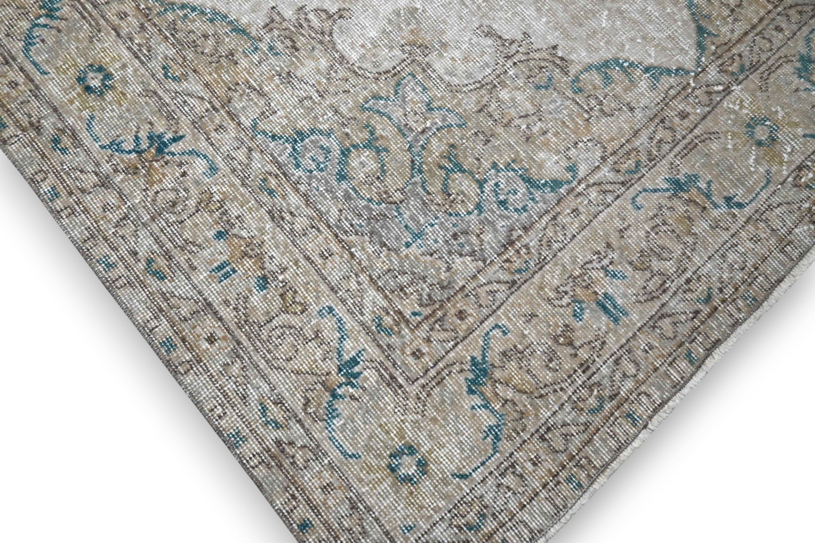 Beige vintage vloerkleed - G302