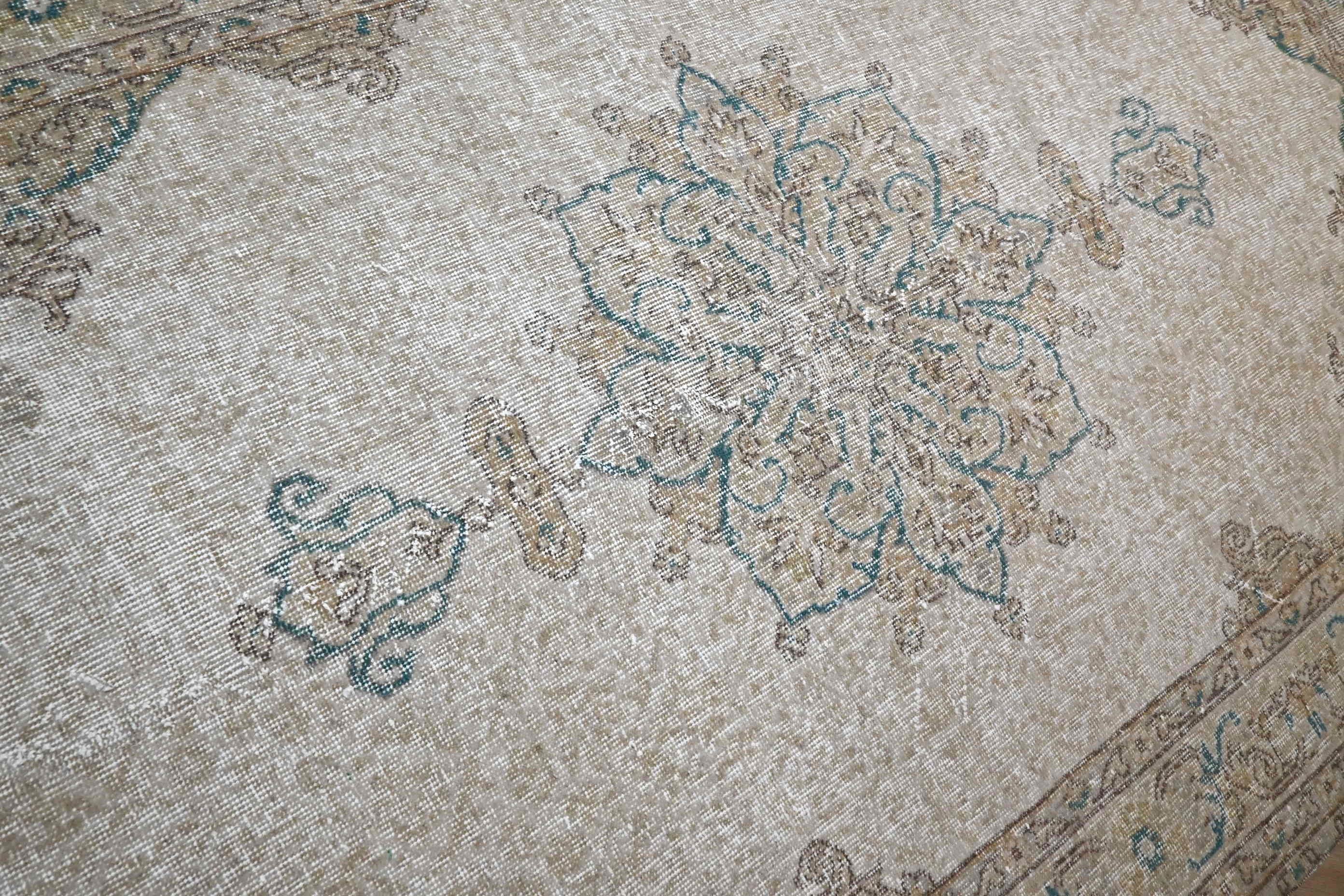 Beige vintage vloerkleed - G302