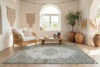 Beige vintage vloerkleed - G302