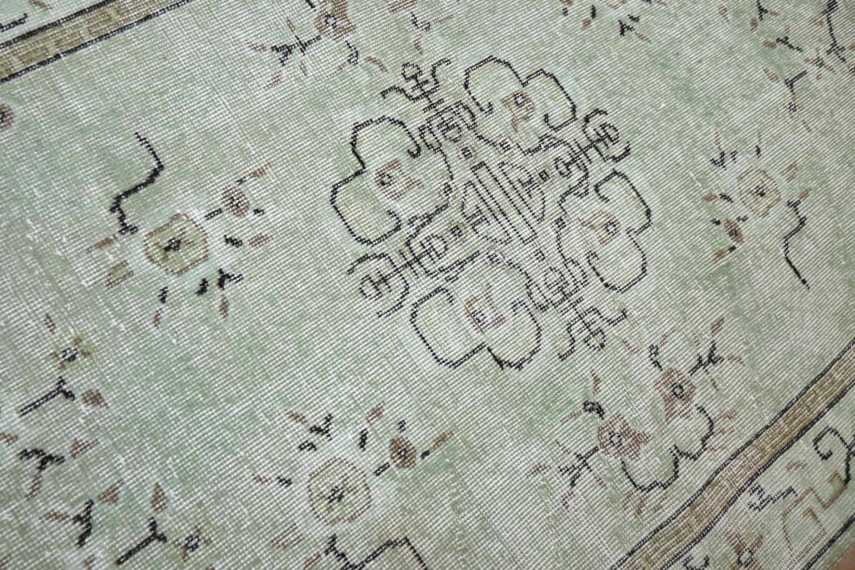 Groen vintage vloerkleed - G303