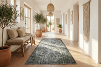 Grijs vintage vloerkleed - G306