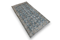 Nostalgic Blue Vintage Rug - G369