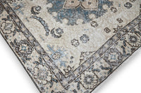 Elegant Ivory Vintage Rug - G374
