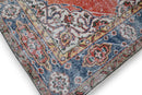 Cozy rusty vintage rug - G378