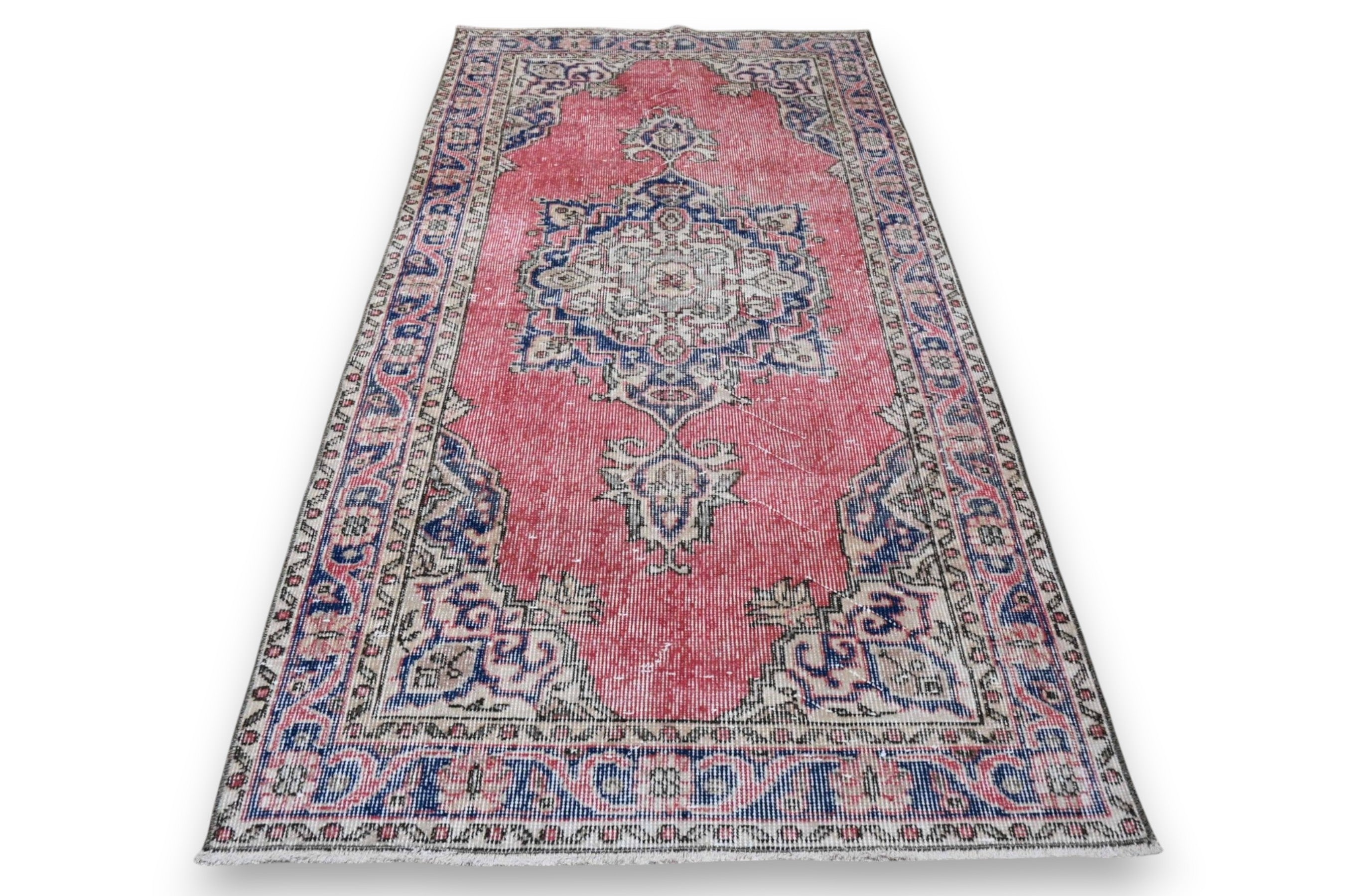 Mystical Pink Vintage Rug - G379