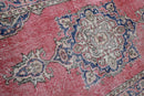 Mystical Pink Vintage Rug - G379
