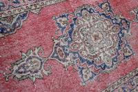 Mystical Pink Vintage Rug - G379