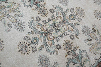 Subtiel crème vintage vloerkleed handgemaakt - G385