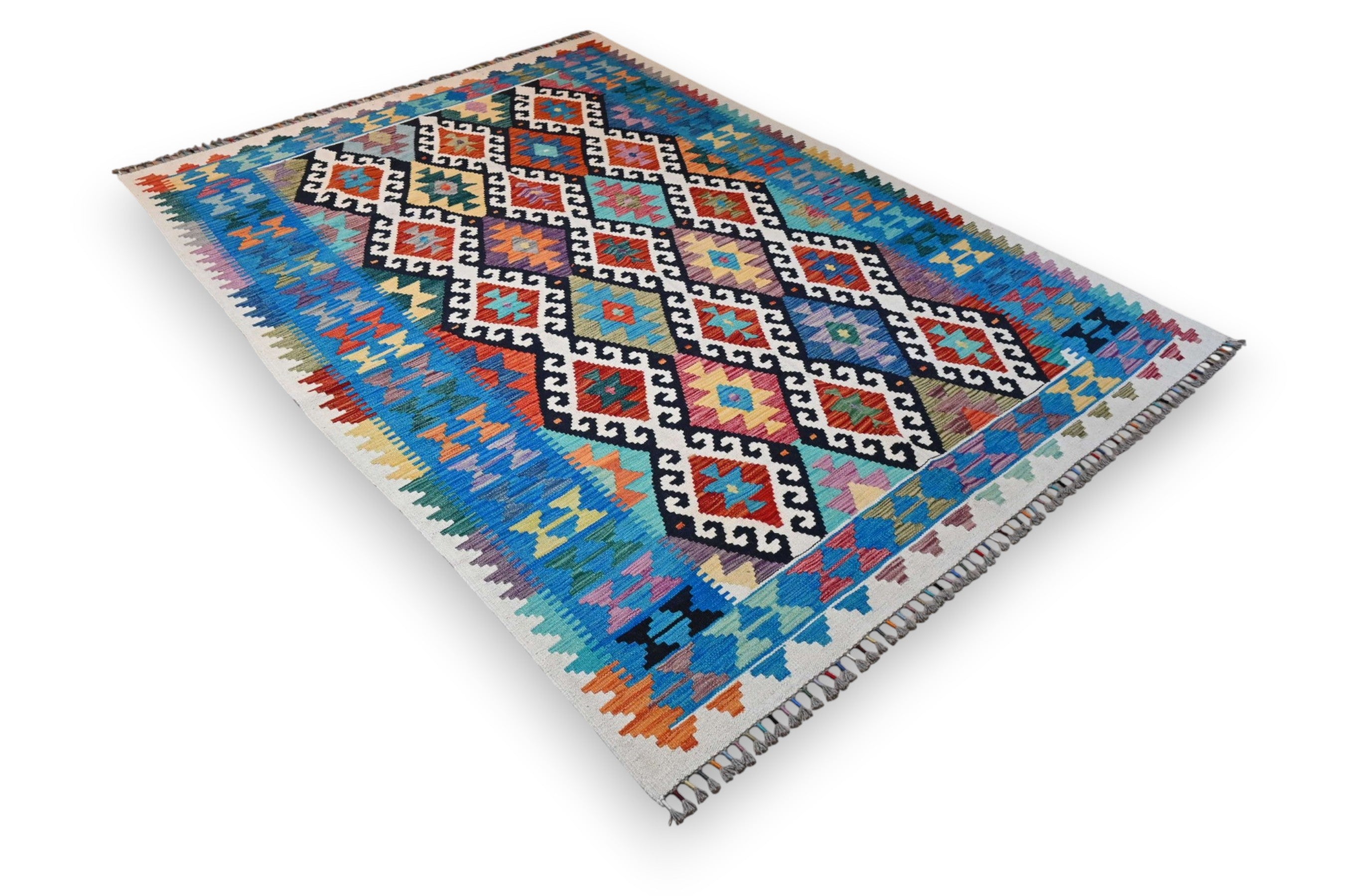 Inga | Kleurrijke kelim