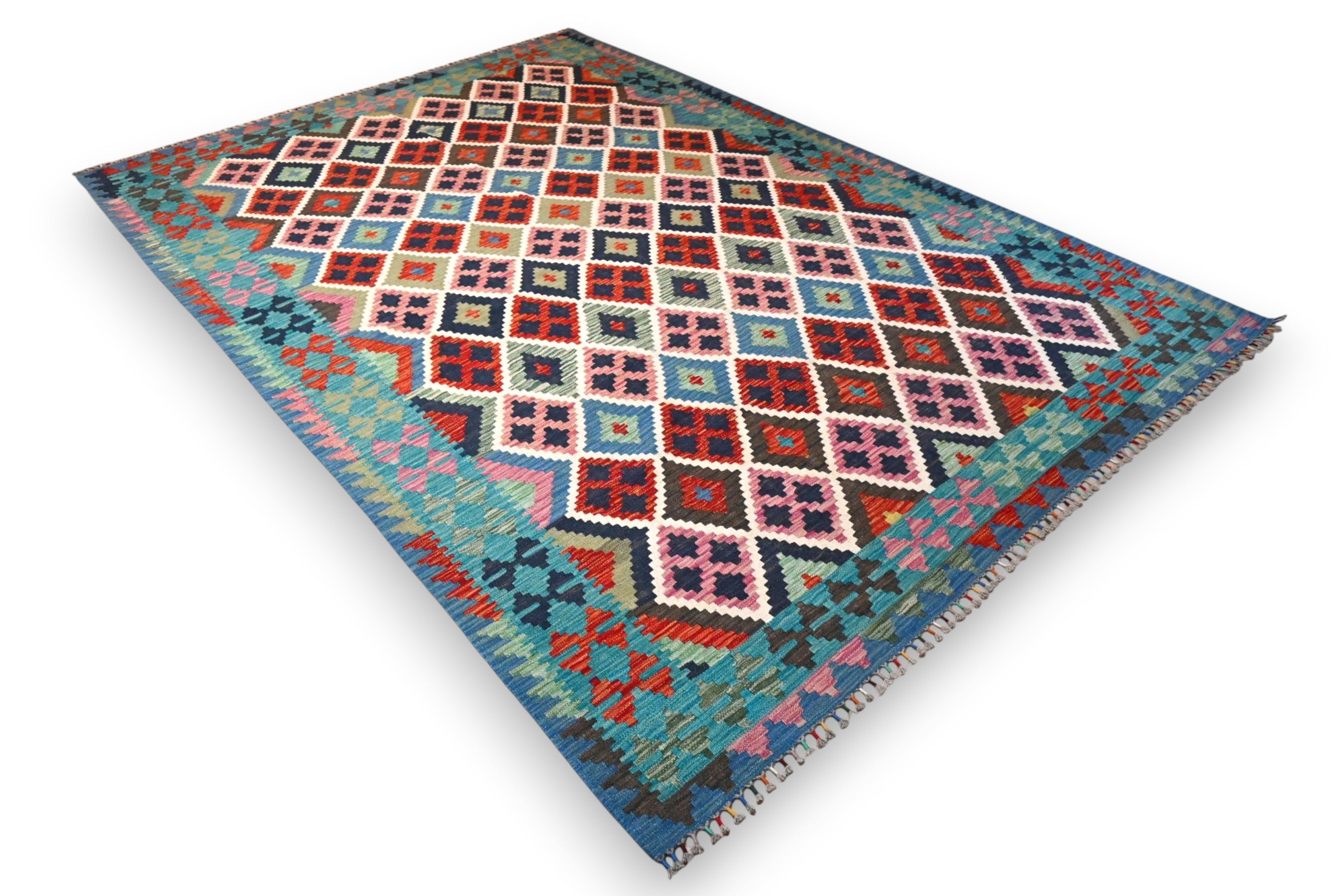 Reza | Kleurrijke kelim