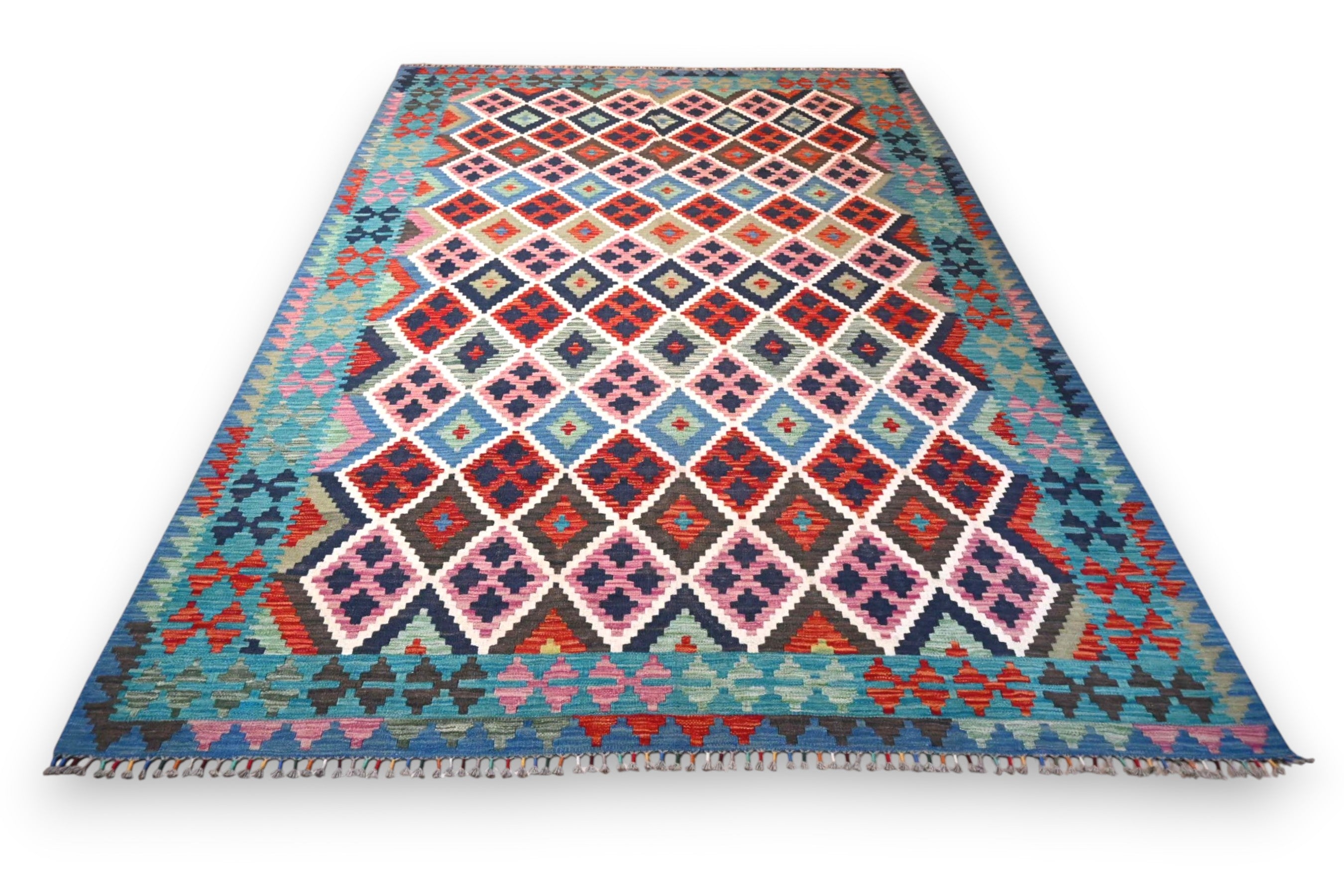 Reza | Kleurrijke kelim