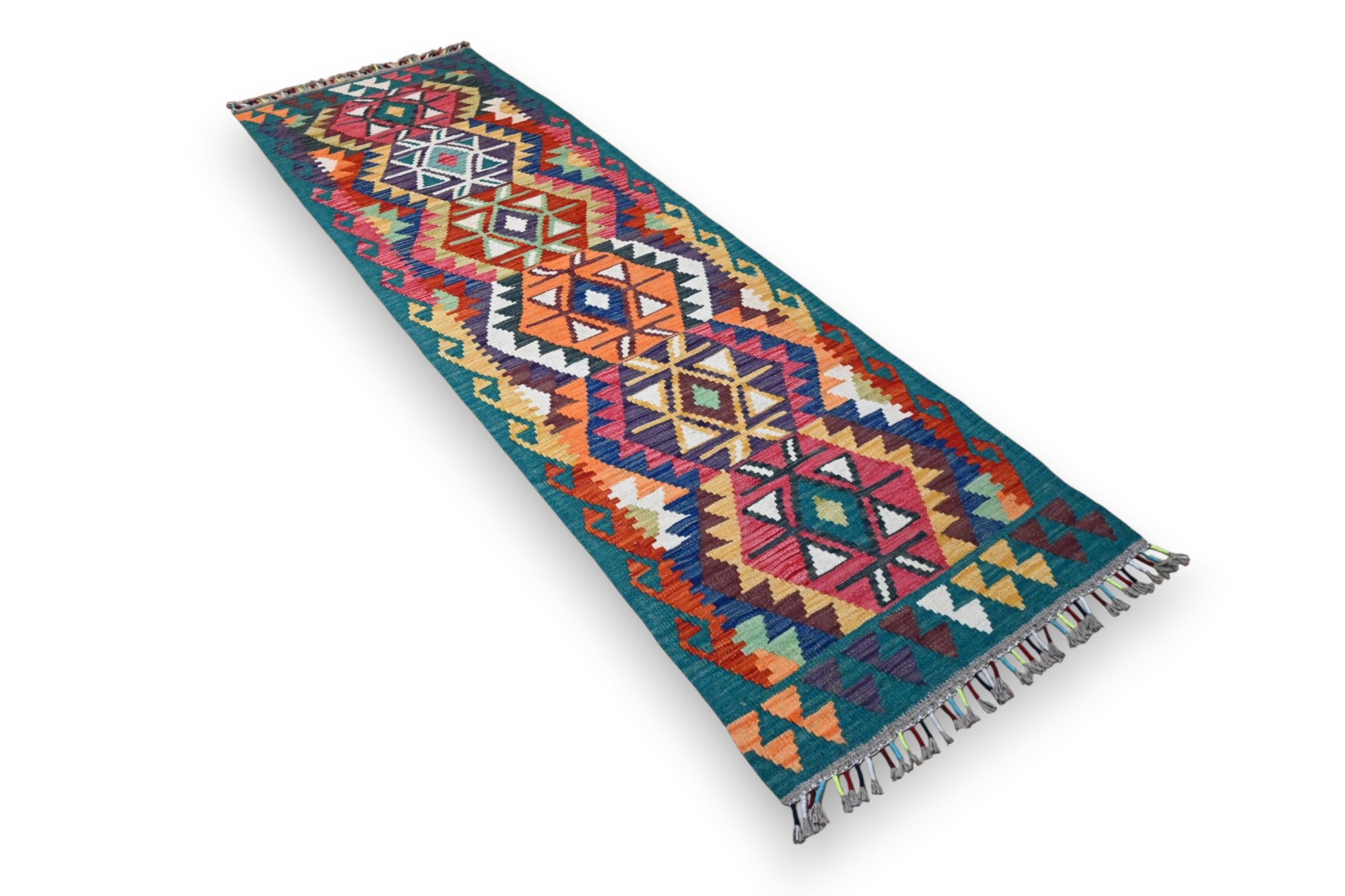Amira kelim loper 200x60 cm - etnisch festival - G408