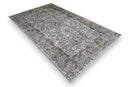 Smokey grijs vintage vloerkleed 215x115 cm - G442