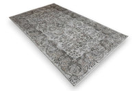 Smokey grijs vintage vloerkleed 215x115 cm - G442