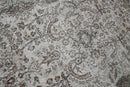 Smokey grijs vintage vloerkleed 215x115 cm - G442