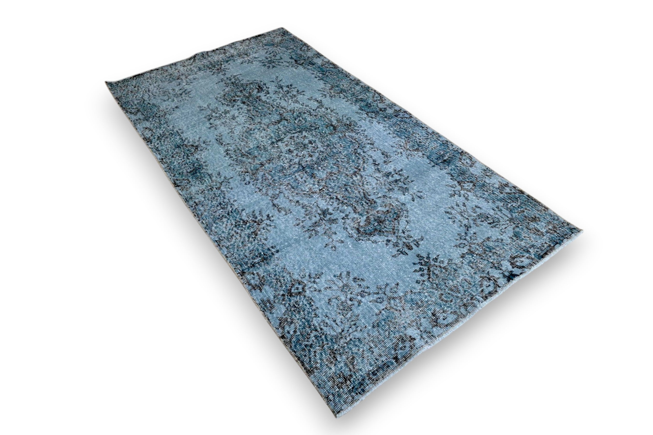 Jeans Blue Vintage Rug - G443