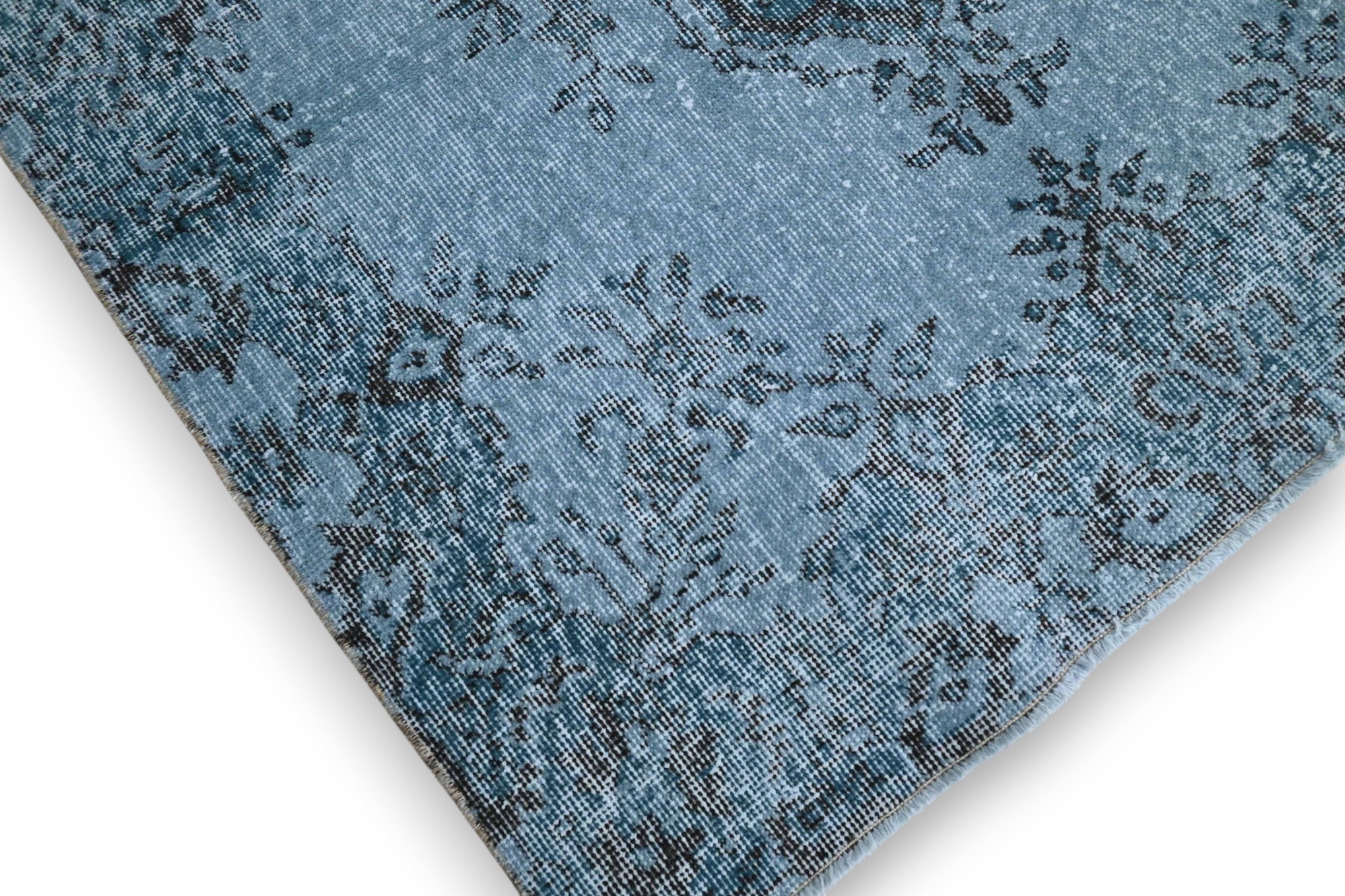 Jeans Blue Vintage Rug - G443