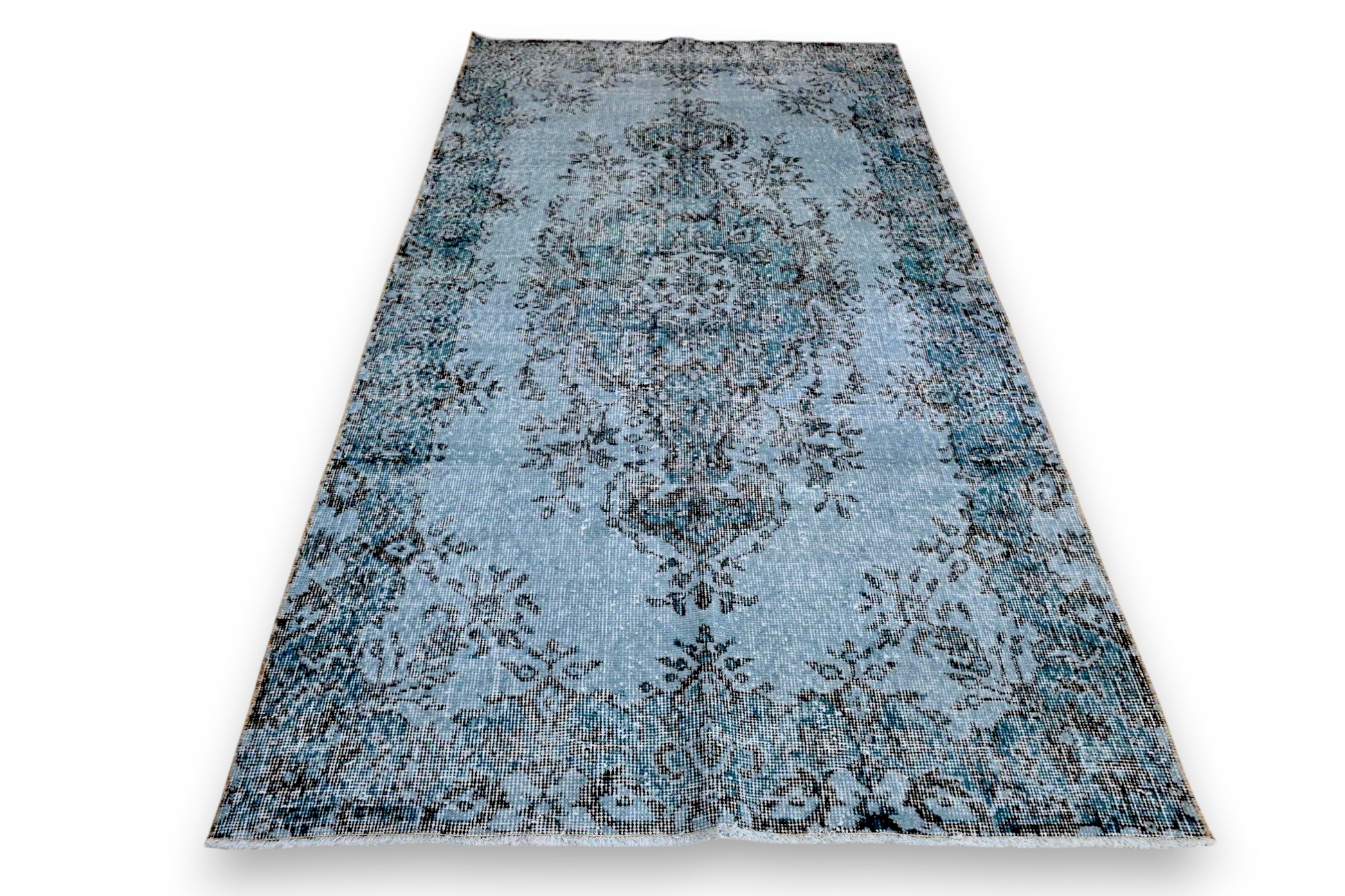 Jeans Blue Vintage Rug - G443
