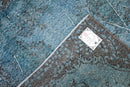 Deep blue vintage rug - G444