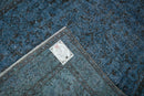 Royal blue vintage rug - G445