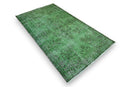 Moss Green Vintage Rug - G452