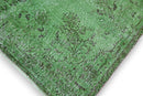Moss Green Vintage Rug - G452