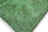 Moss Green Vintage Rug - G452