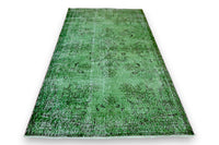 Moss Green Vintage Rug - G452
