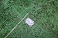 Moss Green Vintage Rug - G452