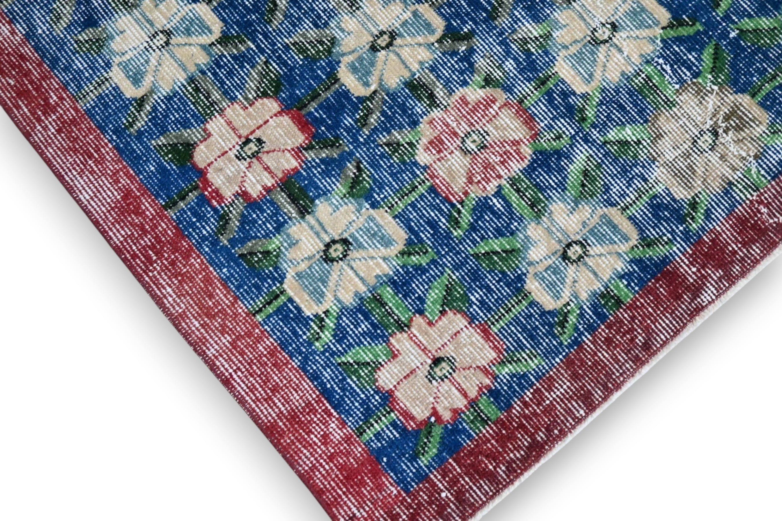Retro vintage rug - G453