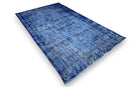 Royal blue vintage rug - G454