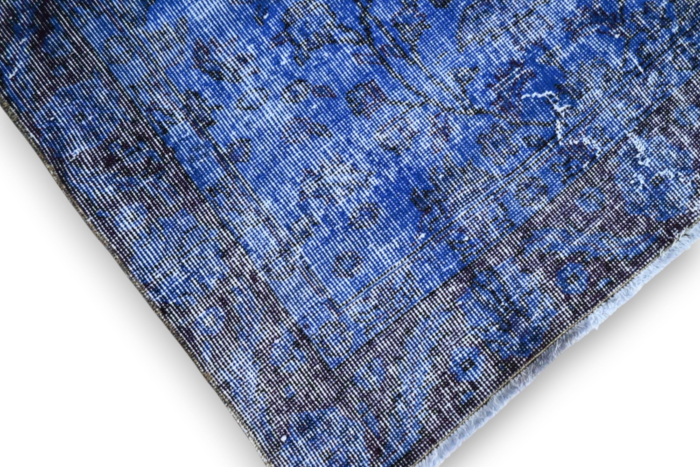 Mystic Cobalt Vintage Rug - G455