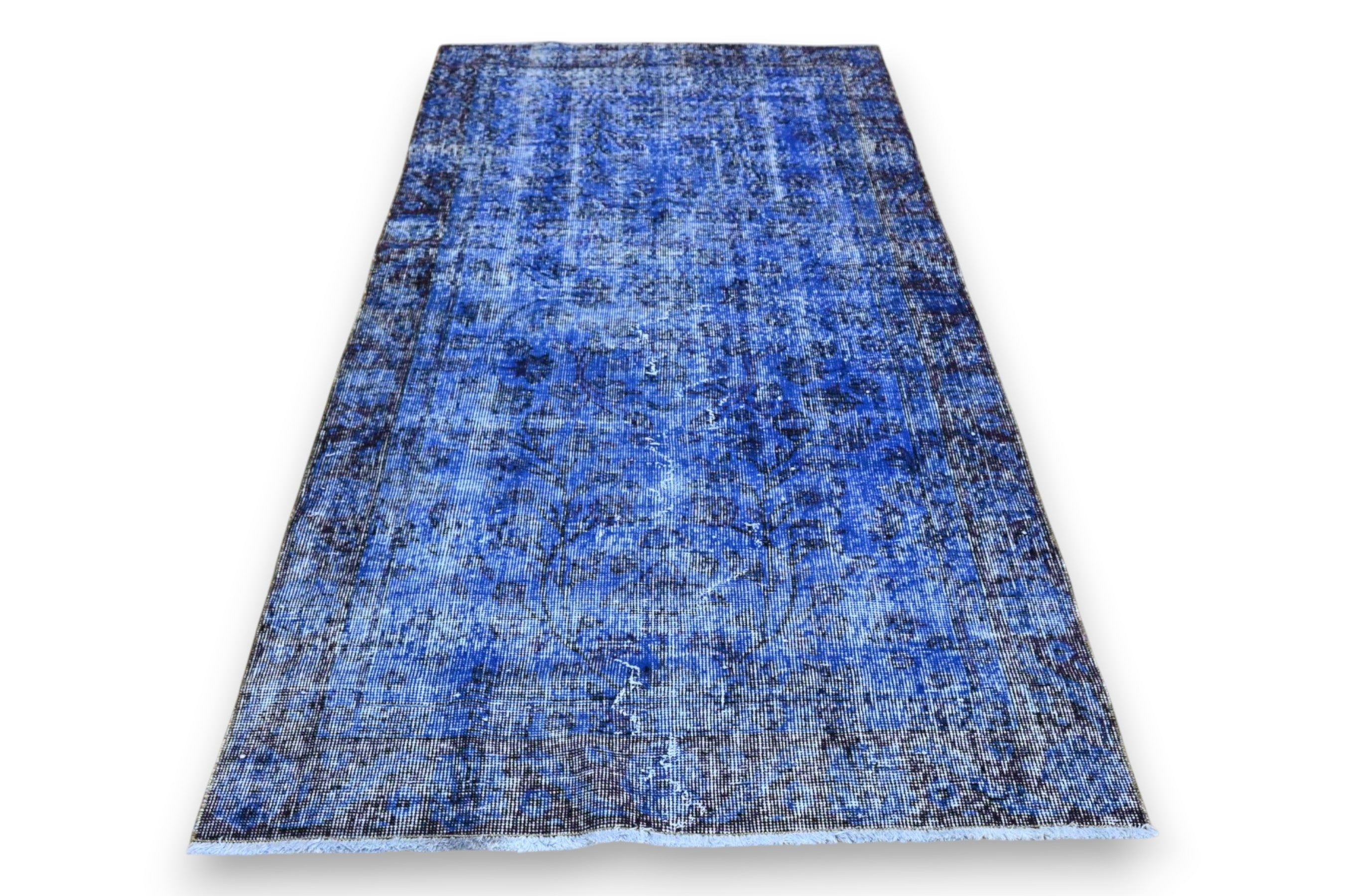 Mystic Cobalt Vintage Rug - G455