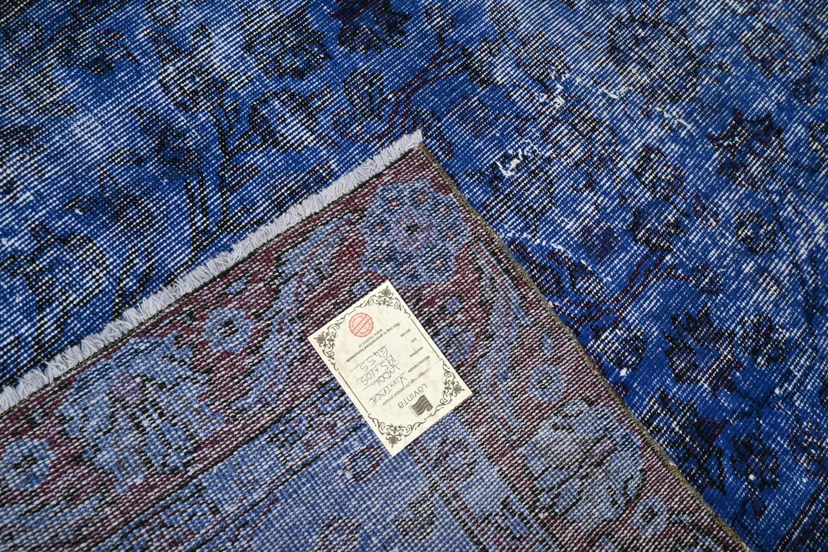 Mystic Cobalt Vintage Rug - G455