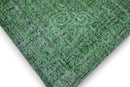Sage green vintage rug - G465