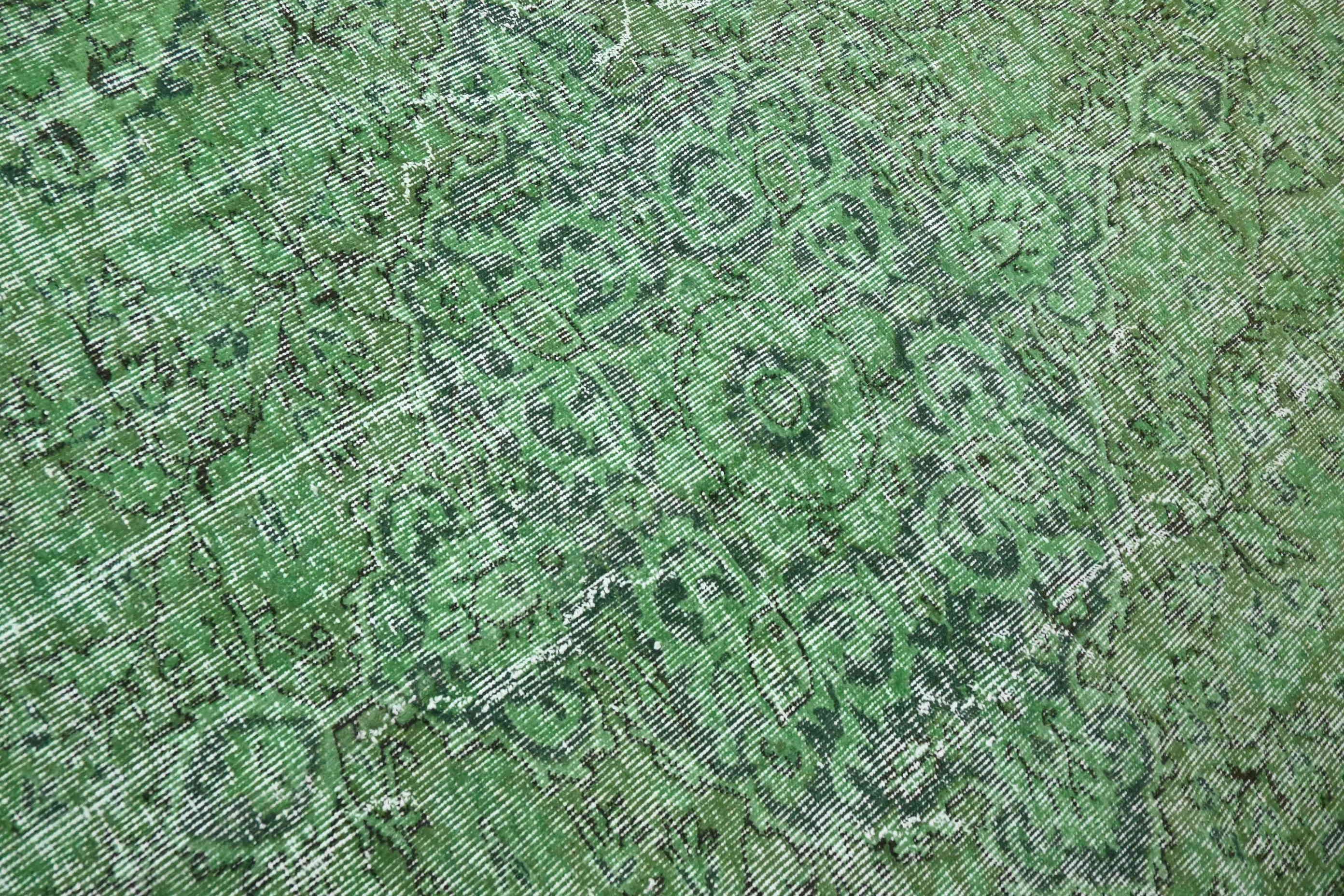 Sage green vintage rug - G465