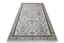 Gerookt grijs vintage vloerkleed 210x115 cm - G466