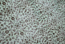 Mint green vintage rug - G467
