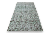 Mint green vintage rug - G467