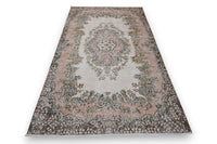 Ivory vintage rug - G469